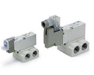 SMC底板配管型3通电磁阀,VQZ215-5MO1