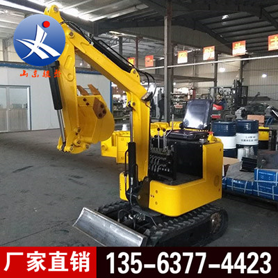 小型液压挖掘机厂家直供 柴油小型挖坑机