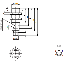 P+F光电式传感器OBS4000-18GM60-E5-V1