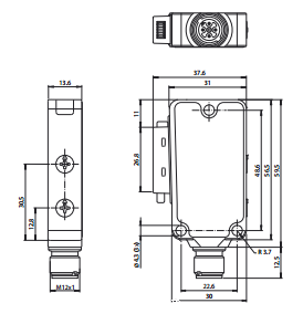 P+F光纤传感器 MLV41-LL-IR-1347技术数据