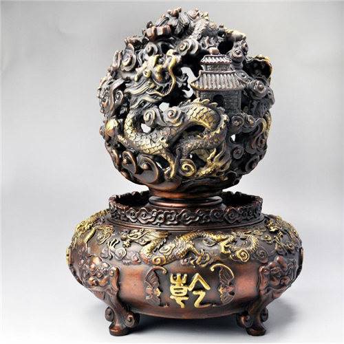 2018年九转青龙乾坤鼎鉴定高价拍卖