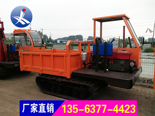 果园履带运输车农用小型拖拉机瓜果运输车