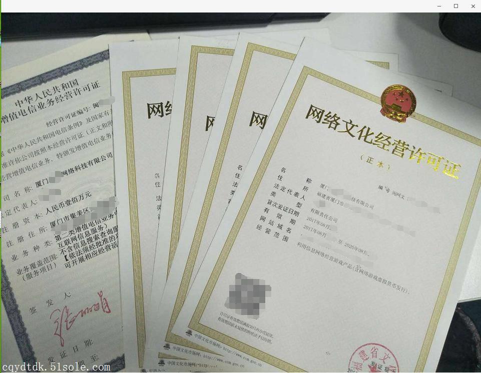 游戏资质全套办理、文网文,游戏版号、软著、