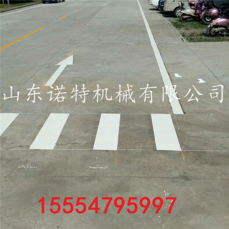 小型手推式划线车 内燃型标线机 划线均匀