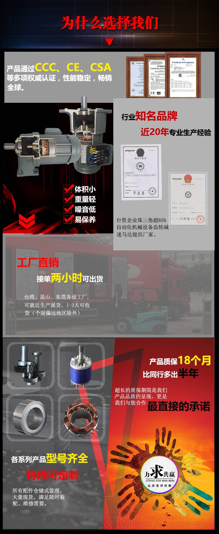 工厂直供减速电机GH32万鑫三相铸铁卧式32轴减速电机