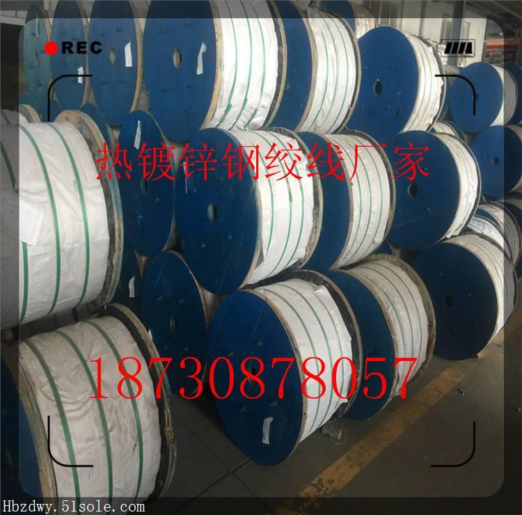 郑州热镀锌钢绞线厂家供应-*