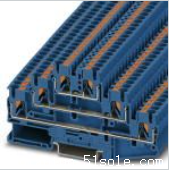 良心商家产品PHOENIX多层接线端子PT 2,5-3L BU