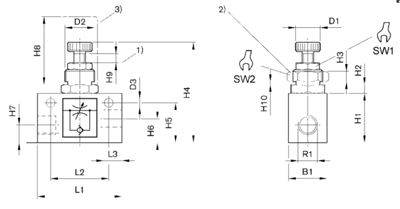 德国进口AVENTICS安沃驰CC01 -0821200009单向止回阀