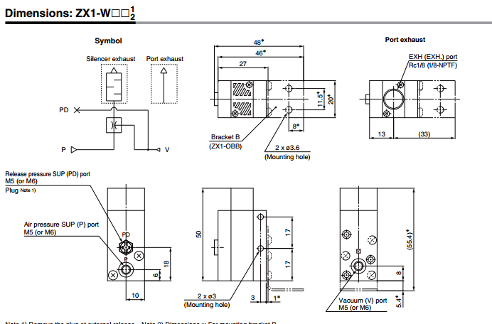 真空单元组合ZX1101-K15LZ-EC 日本SMC 中文样本