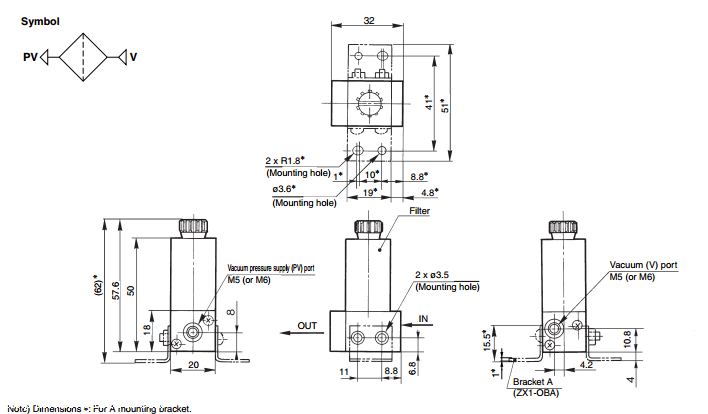 真空单元组合ZX1101-K15LZ-EC 日本SMC 中文样本