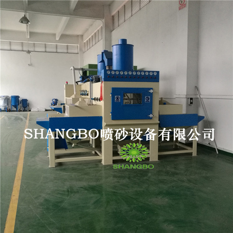 供应提升式自动喷砂机厂家自动打沙机五金表