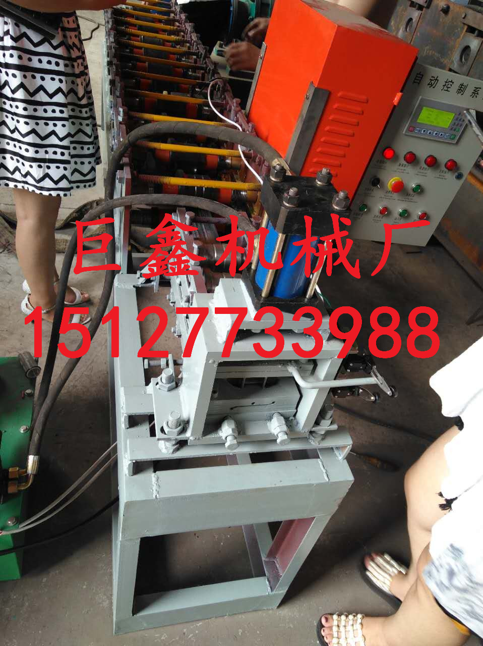 75mm锌钢百叶窗设备定尺切断 精确度高