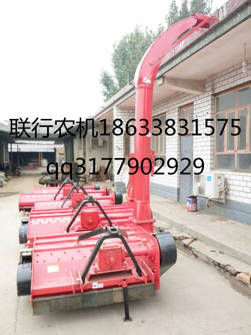 自卸式秸秆青贮回收机秸秆收割粉碎收集机现