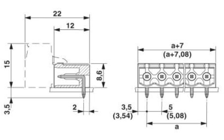 PHOENIX印刷电路板连接器1757271产品