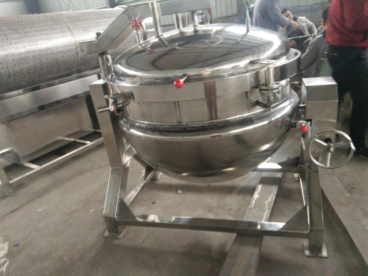 酱料熬制炒锅 夹层锅 电加热夹层锅
