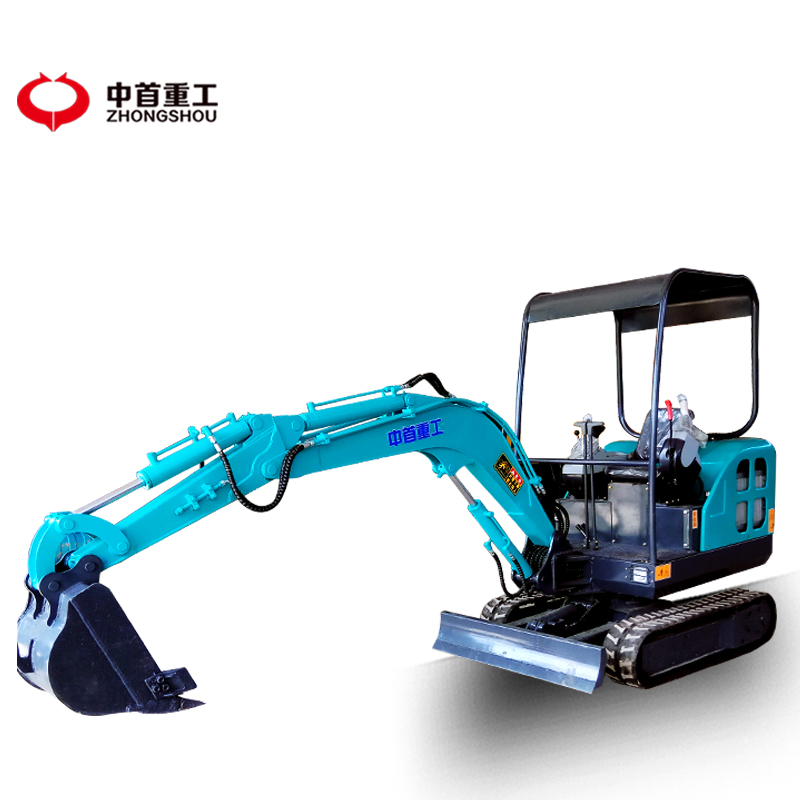 20微小型园林瓦沟渠专用履带挖掘机