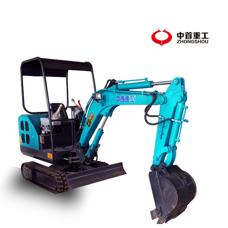 20微小型园林瓦沟渠专用履带挖掘机