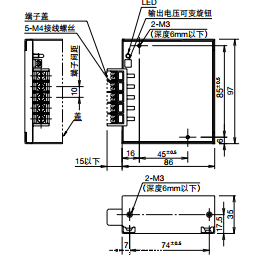 日本原装IDEC和泉PS3X型开关电源安全隐患