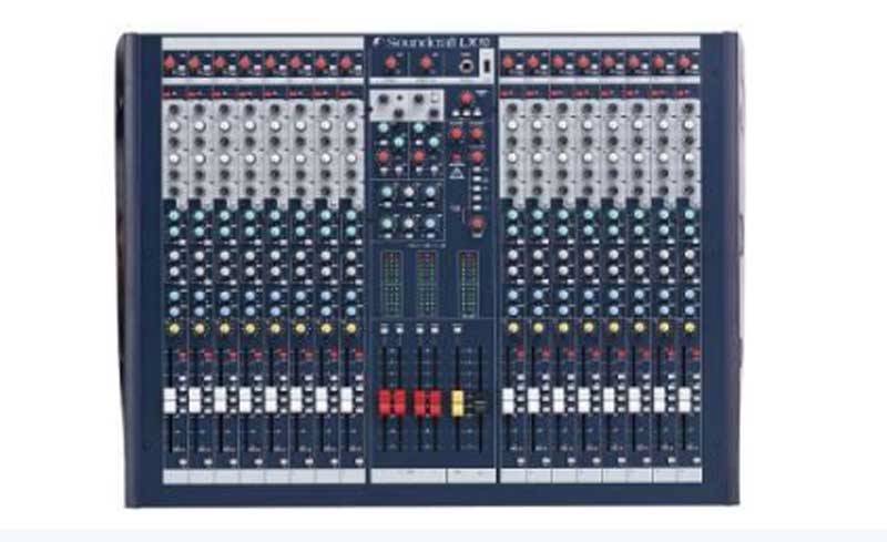 声艺 LX10-16 Soundcraft调音台 声艺16路多通道模拟调音台