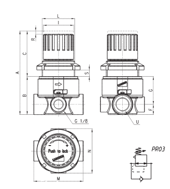 意大利CAMOZZI压力调节阀T108-R71材质寿命