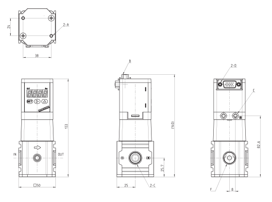 意大利CAMOZZI比例调节器ER238-52AP介绍说明
