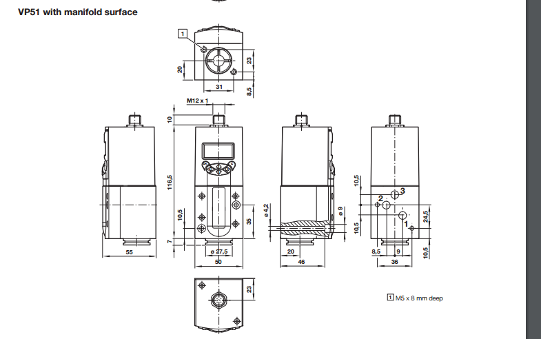 可编程比例压力控制阀/诺冠NORGREN VP5110BJ411H00数据指导