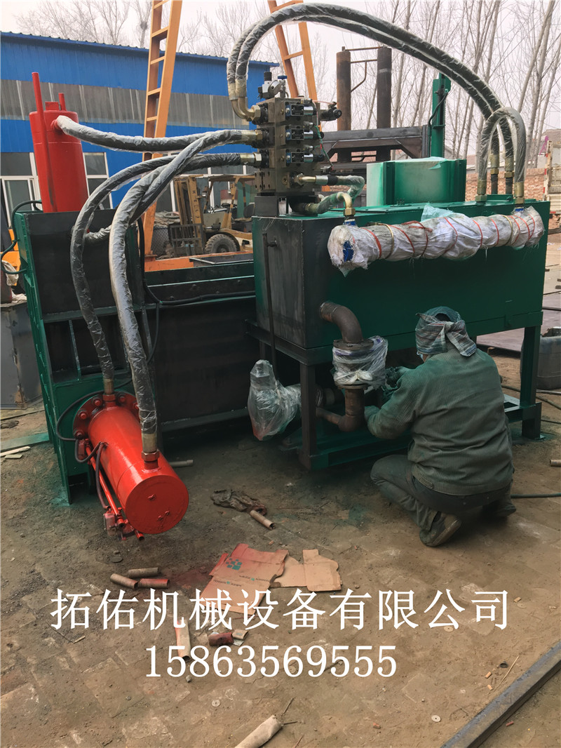 卧式打包机全自动卧式秸秆青储打包机