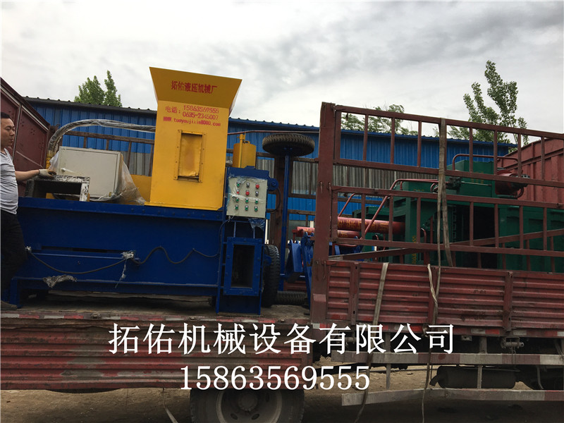 卧式打包机全自动卧式秸秆青储打包机
