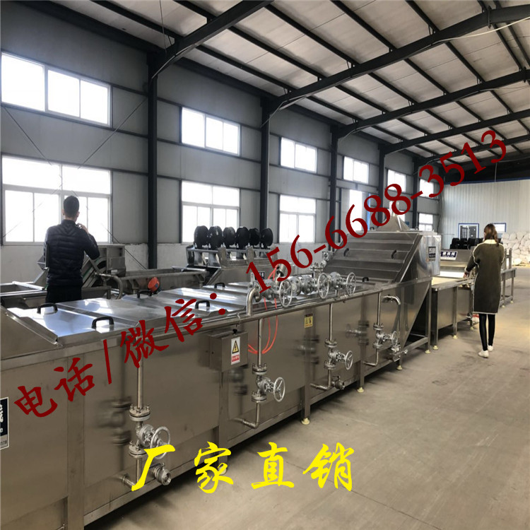 水浴式巴氏杀菌线 罐头食品巴氏杀菌线