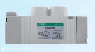 销售CKD先导5通换向阀4JA219-06-E22-3
