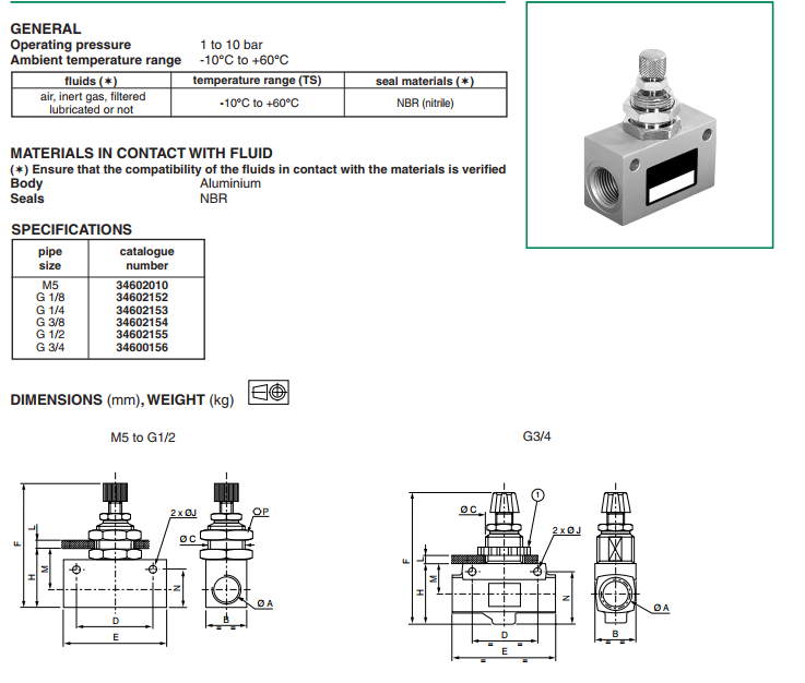 欢迎询价ASCO阿斯卡 34602223流量控制阀/调节器