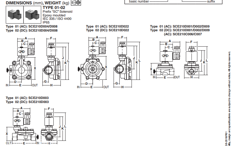 销售SCFFXG210D004V 24/DC世格ASSCO截止阀