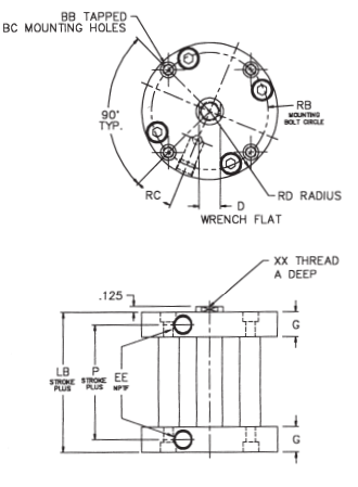 美国原装Numatics世格气缸