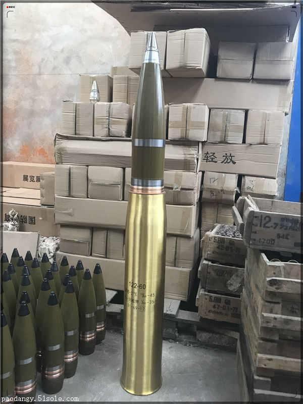 天津高射炮57mm炮弹工艺品风水学说法