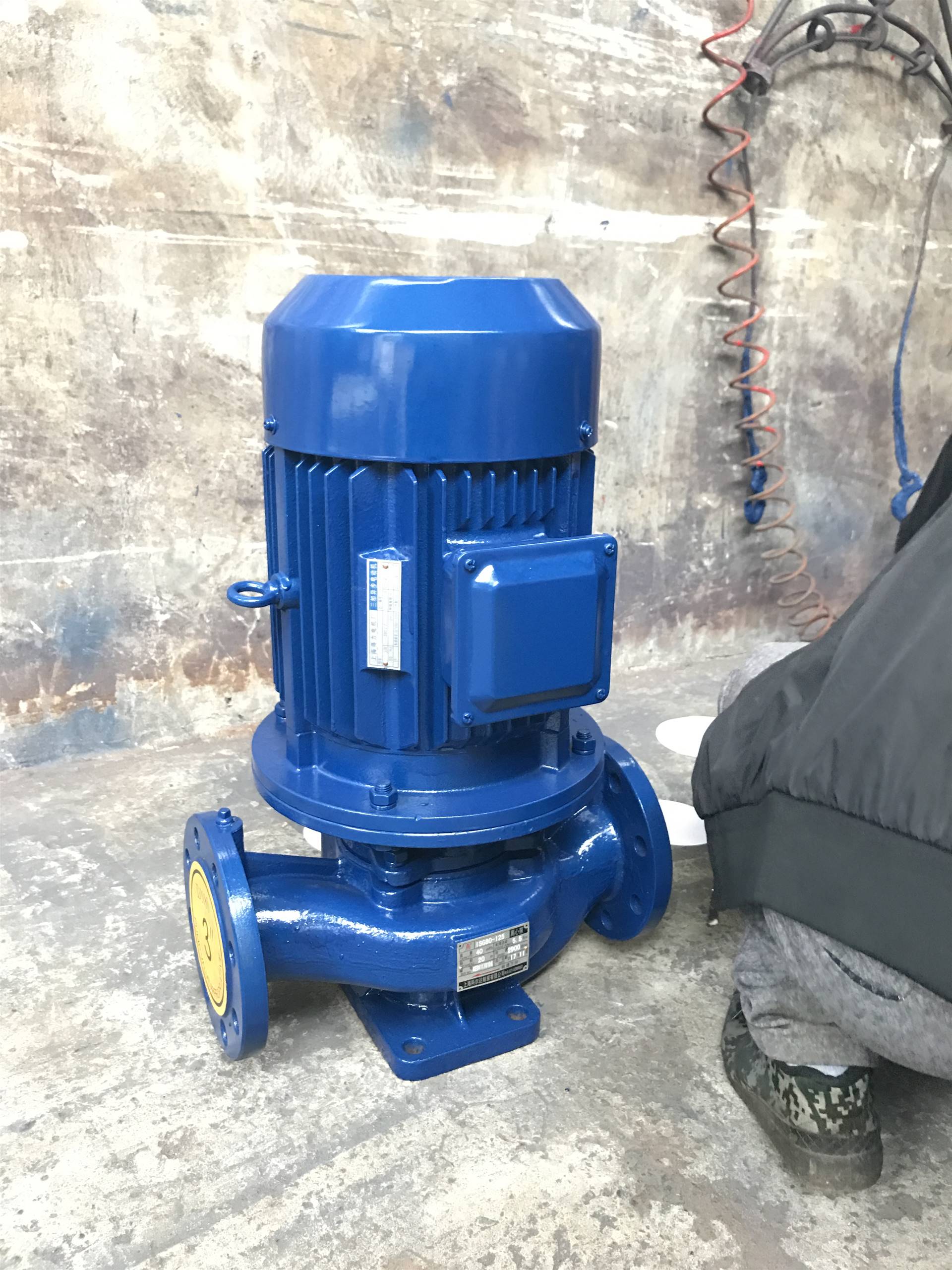 立式管道泵 清水离心泵 ISG管道泵