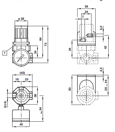进口NORGREN诺冠减压阀R07-200-RNKG使用说明