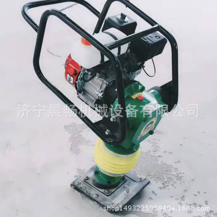手持汽油冲击夯实机械 夯实频率高的打夯机