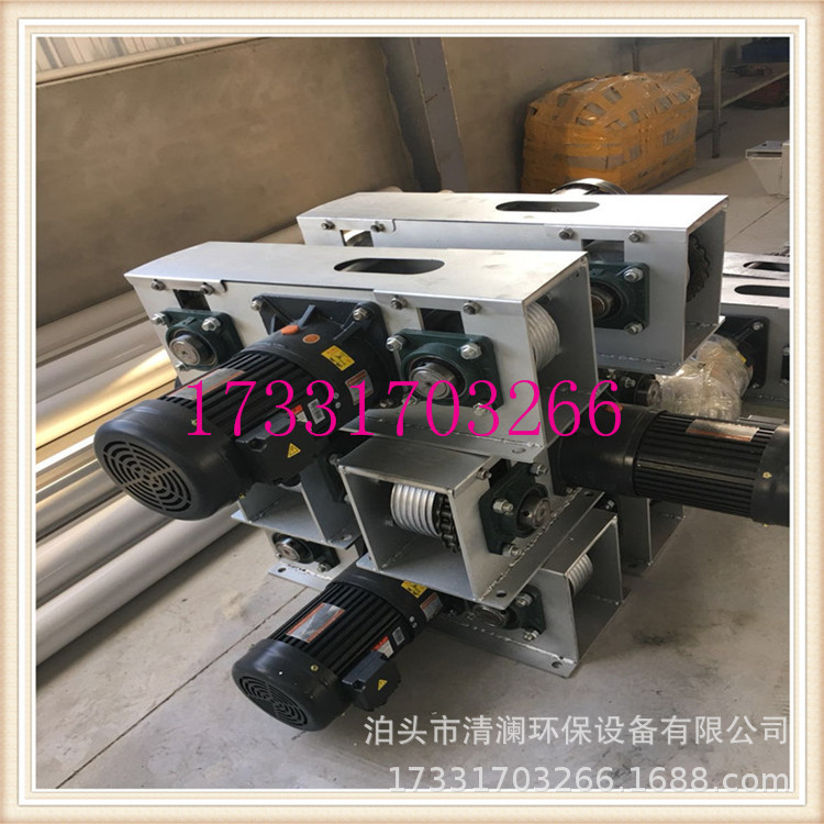 一键式电动推粪器 猪用自动刮粪板 牛羊定