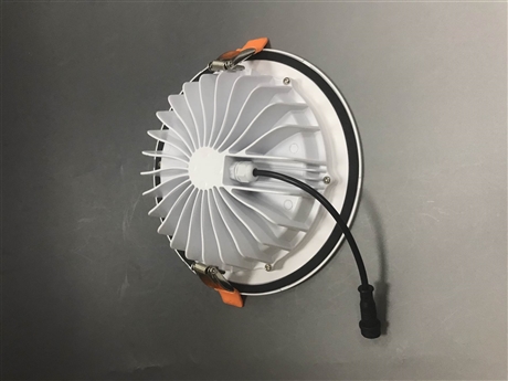 led圆形防雾筒灯IP65防水防火筒灯压铸贴片浴室灯具 5W13W 18W 3