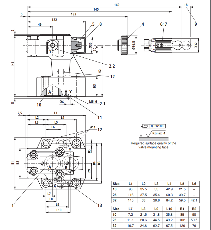 德国进口力士乐REXROTH直动式压力顺序阀R900561274