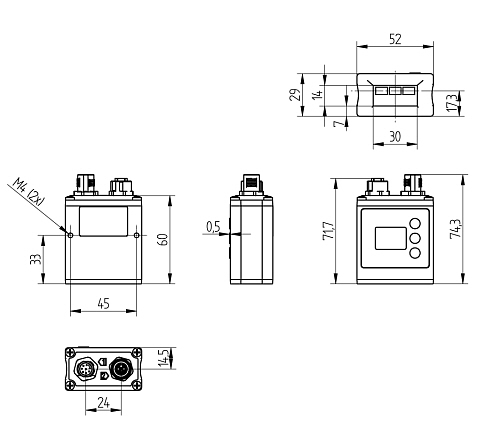 产品BLN0L1R10线性条码扫描仪/威格勒WENGIOR