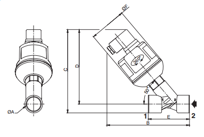 美国阿斯卡ASCO电动角座阀290系列的安全操作