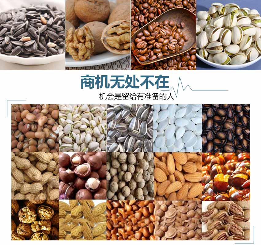 恒温定温豪华炒货机炒板栗花生瓜子厂家发货