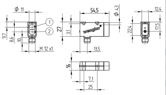 德国威格勒P1MM001反射传感器的性能介绍