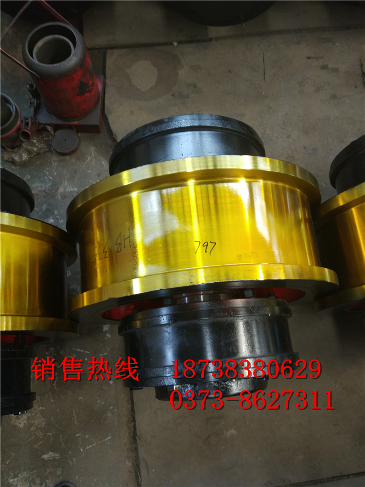 φ600*150双边主动车轮组 行车车轮