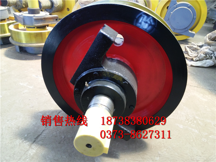 φ600*150双边主动车轮组 行车车轮