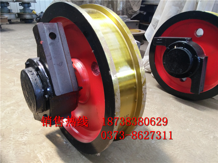 φ600*150双边主动车轮组 行车车轮