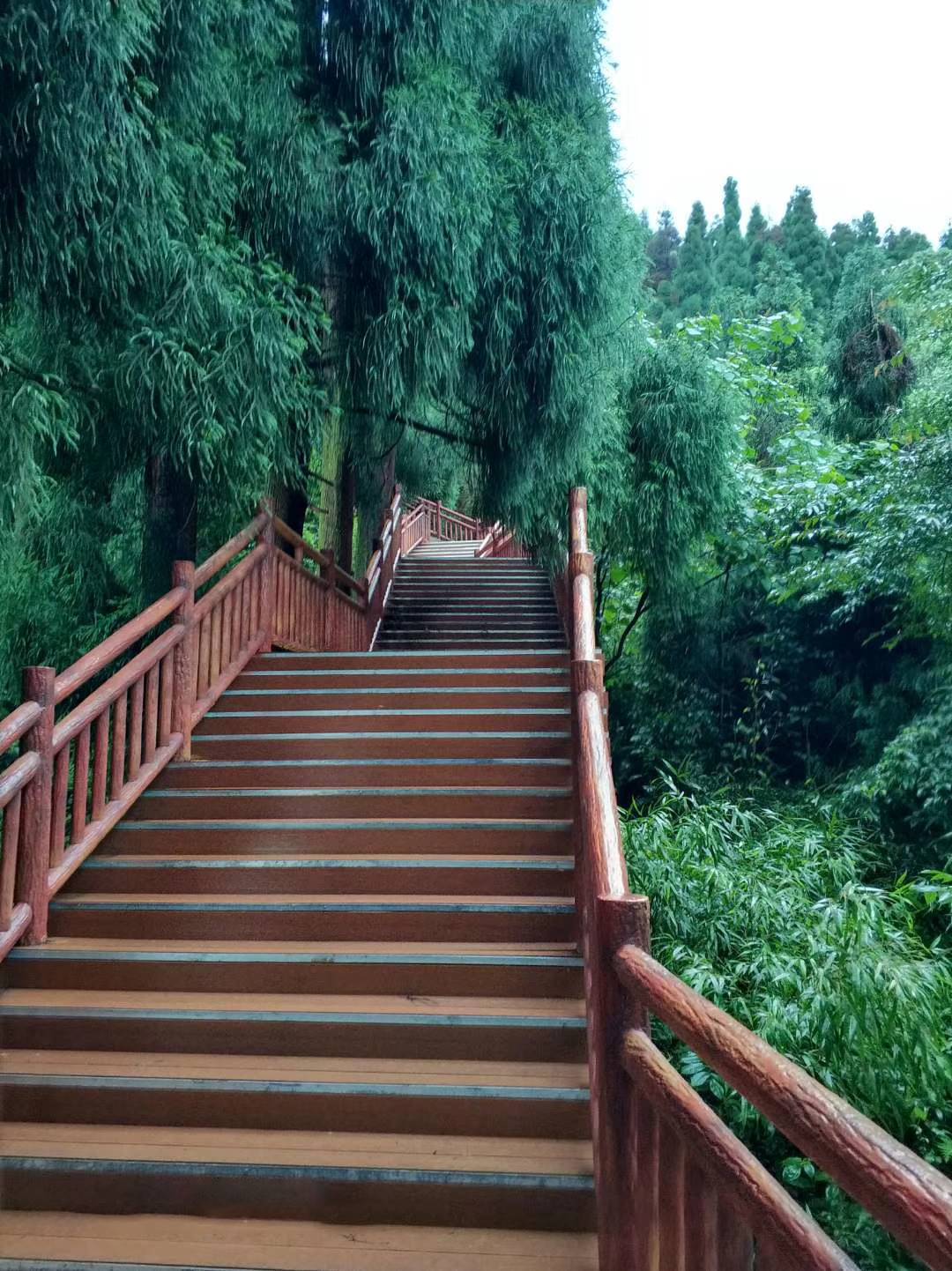 仿木栏杆仿木栈道