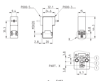 意大利康茂盛PL000-306-PL23电磁阀的结构示意图