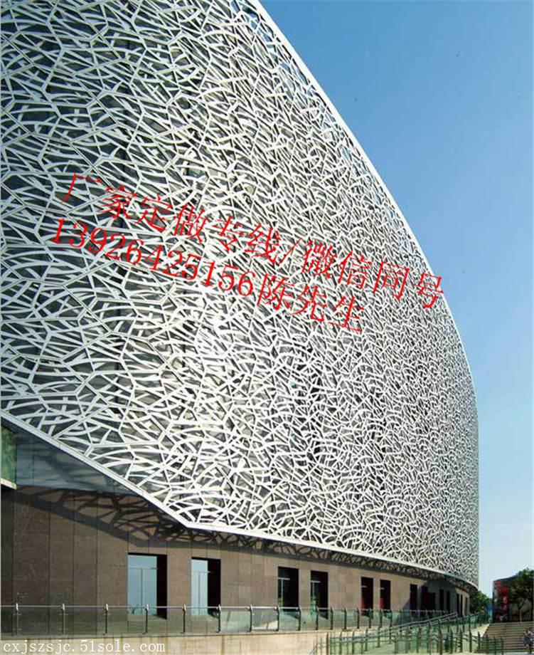 铝合金幕墙挂板 金属墙面装饰板材